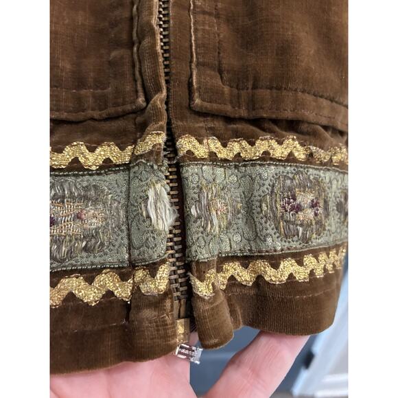 RARE!! Laura Wright Alaskan Parky Winter Coat Brown Velvet Wolf Trim Size M**** - Picture 2 of 16